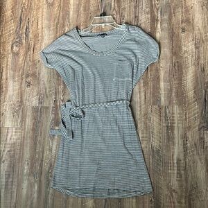 GAP Gray Dolman Sleeve V-Neck Sheath Mini Dress